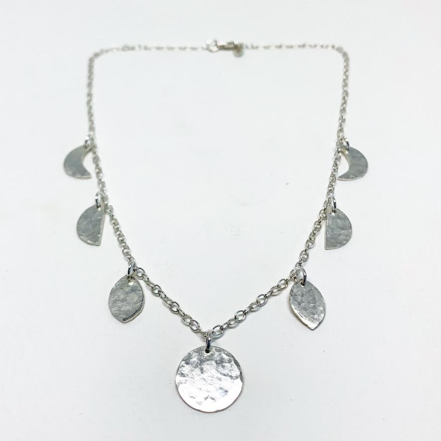 Phases of the Moon Choker Necklace